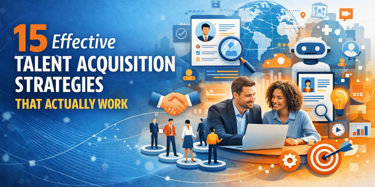 15 Effective Talent Acquisition Strategies that actually work in modern recruitment