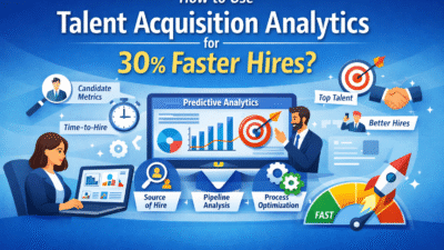 Talent acquisition strategy using analytics to achieve 30% faster hiring and smarter recruitment decisions