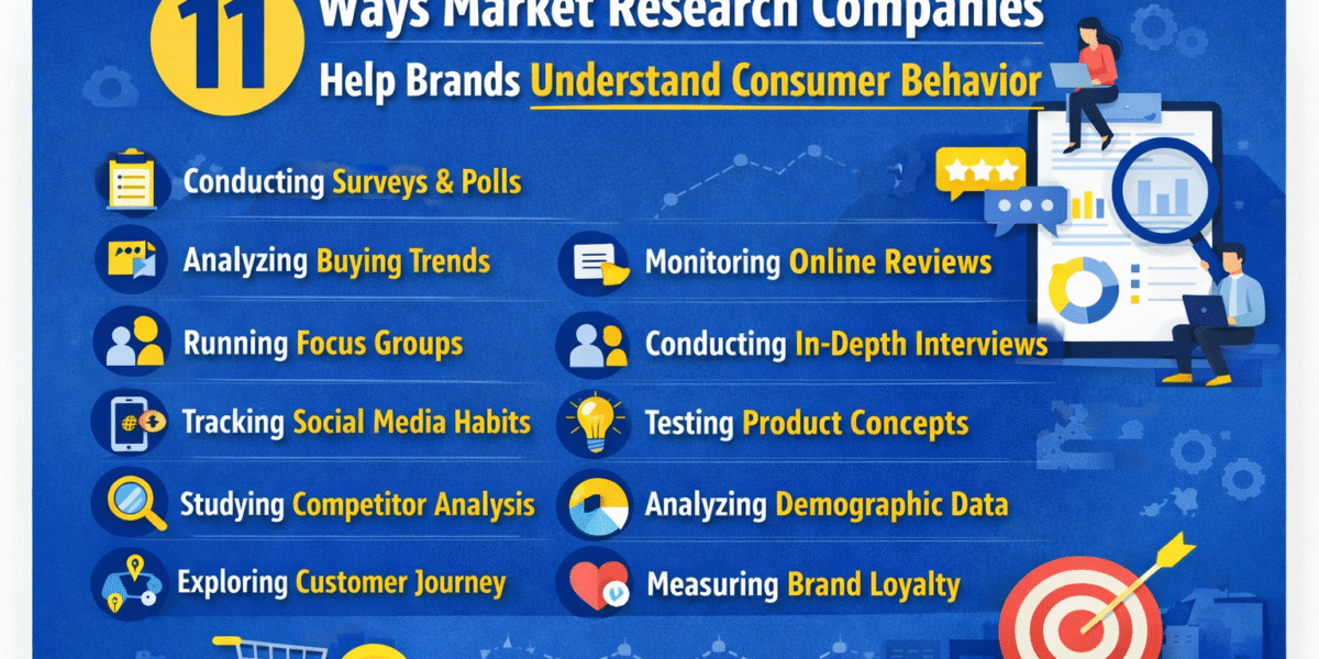 Best market research companies helping brands understand consumer behavior